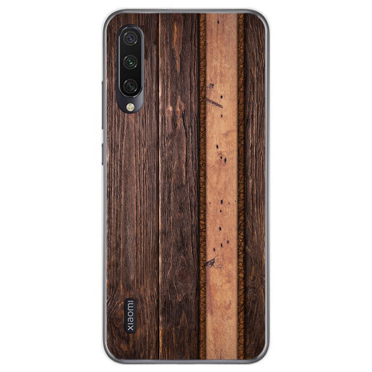 Funda Gel Tpu para Xiaomi Mi A3 diseño Madera 05 Dibujos
