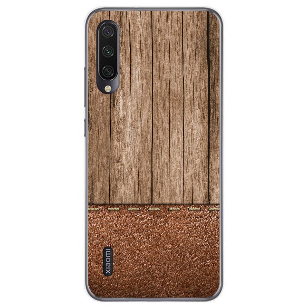 Funda Gel Tpu para Xiaomi Mi A3 diseño Madera 09 Dibujos