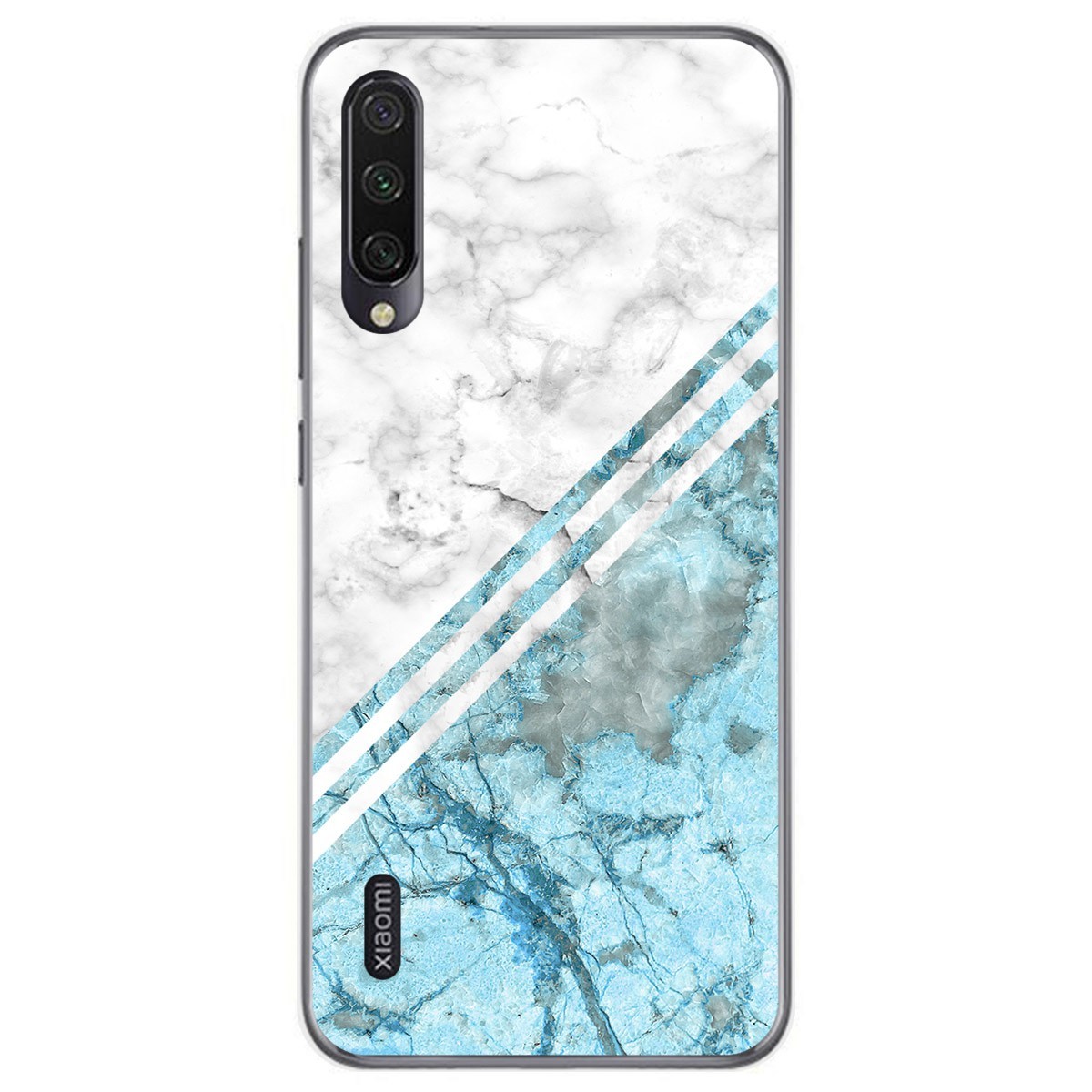 Funda Gel Tpu para Xiaomi Mi A3 diseño Mármol 02 Dibujos