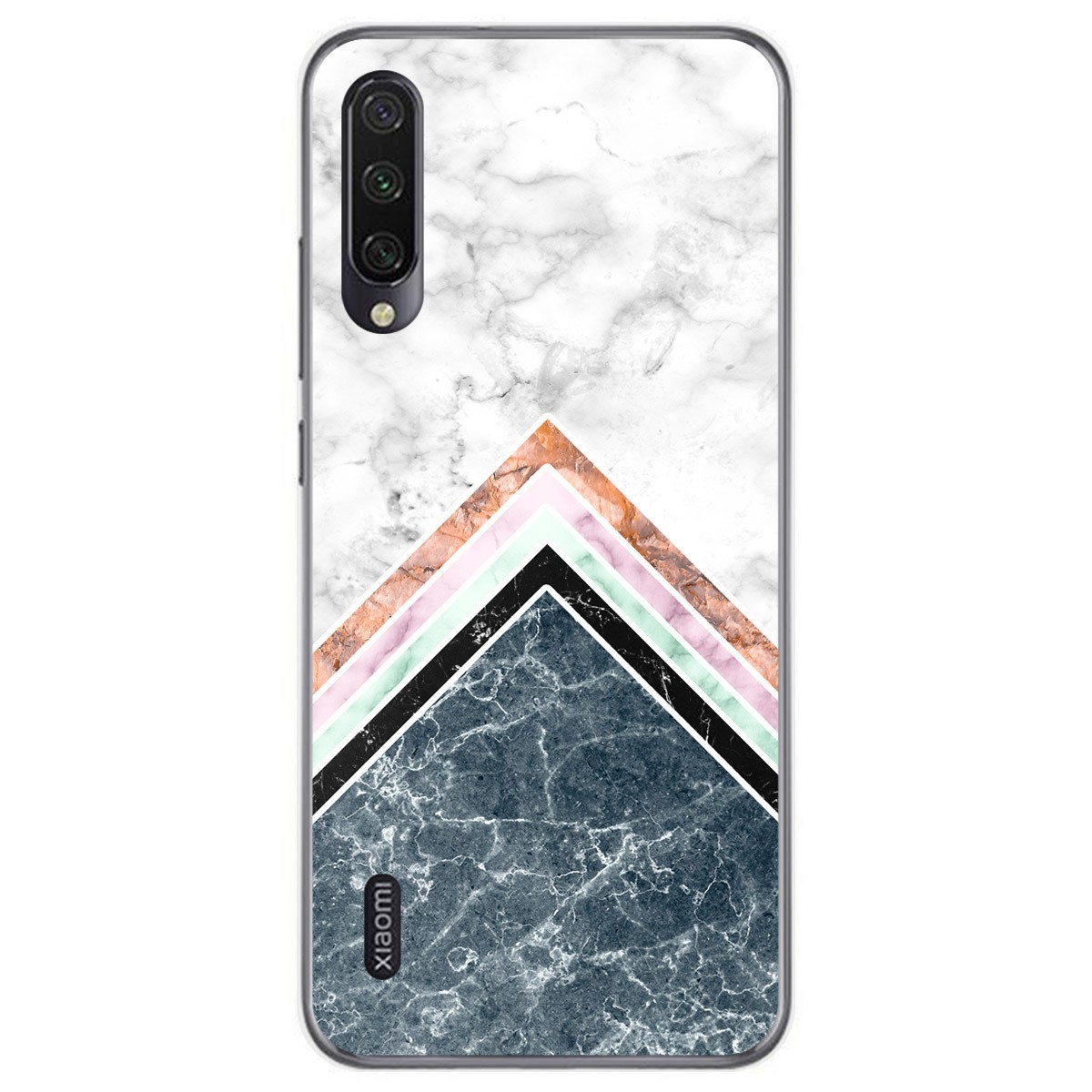 Funda Gel Tpu para Xiaomi Mi A3 diseño Mármol 05 Dibujos