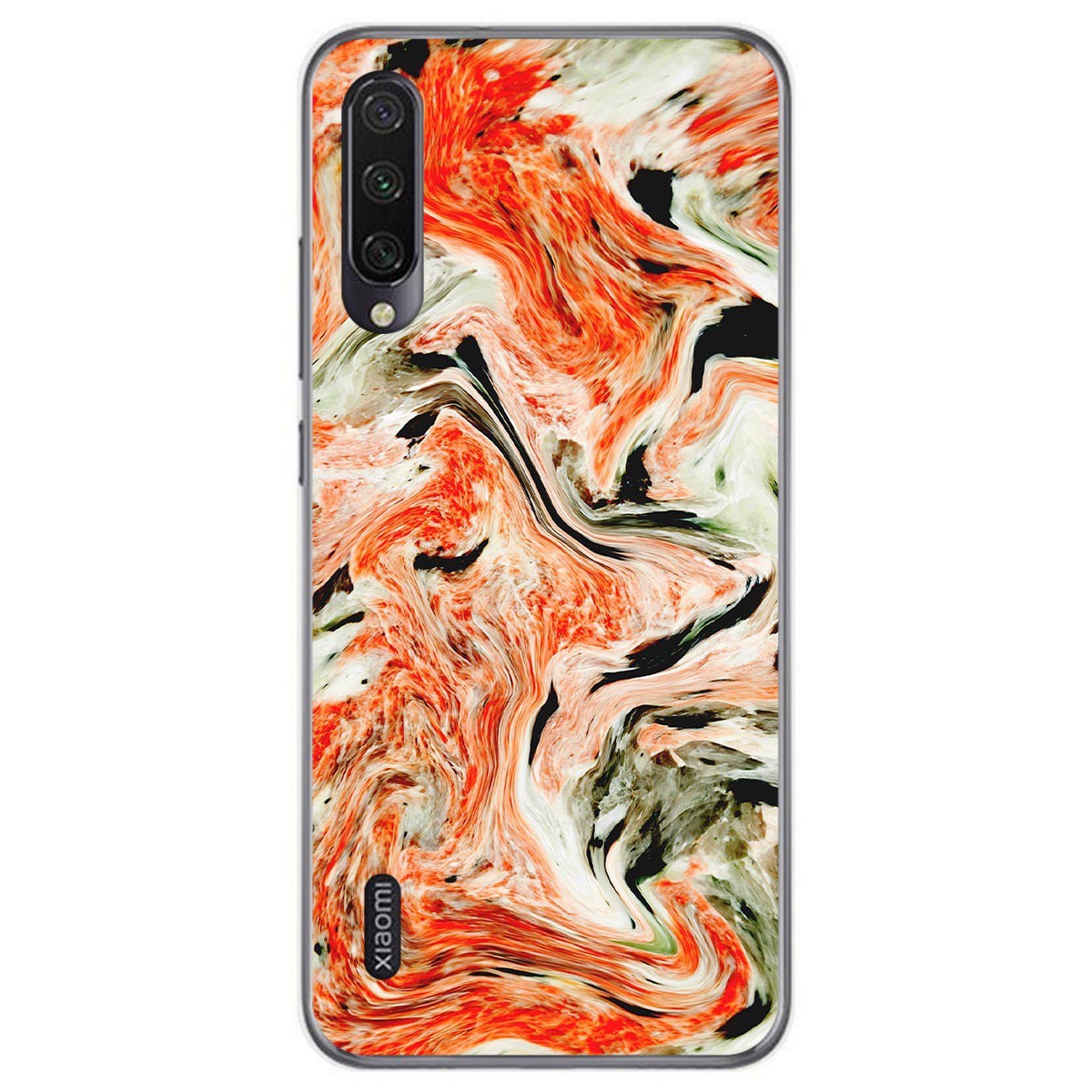 Funda Gel Tpu para Xiaomi Mi A3 diseño Mármol 12 Dibujos