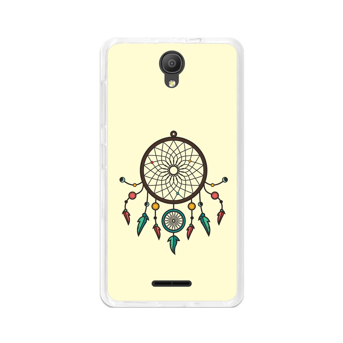 Funda Gel Tpu para Alcatel Pixi 4 (5") 3G Diseño Atrapasueños Dibujos