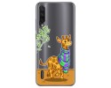 Funda Gel Transparente para Xiaomi Mi A3 diseño Jirafa Dibujos