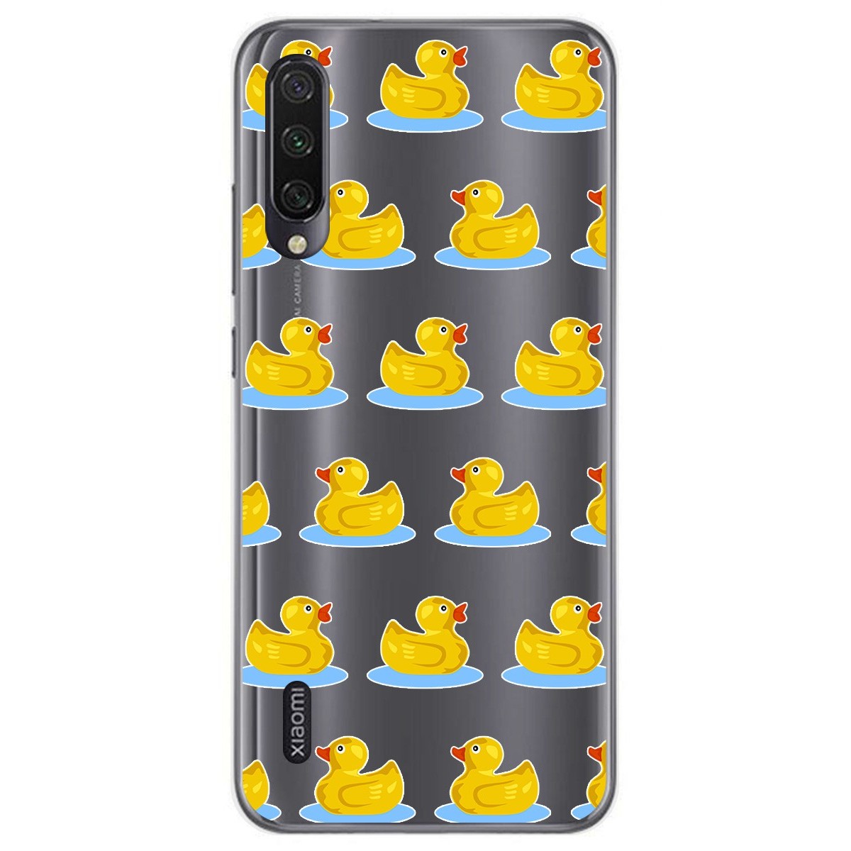Funda Gel Transparente para Xiaomi Mi A3 diseño Pato Dibujos