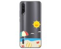 Funda Gel Transparente para Xiaomi Mi A3 diseño Playa Dibujos