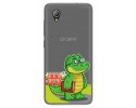 Funda Gel Transparente para Alcatel 1 2019 diseño Coco Dibujos
