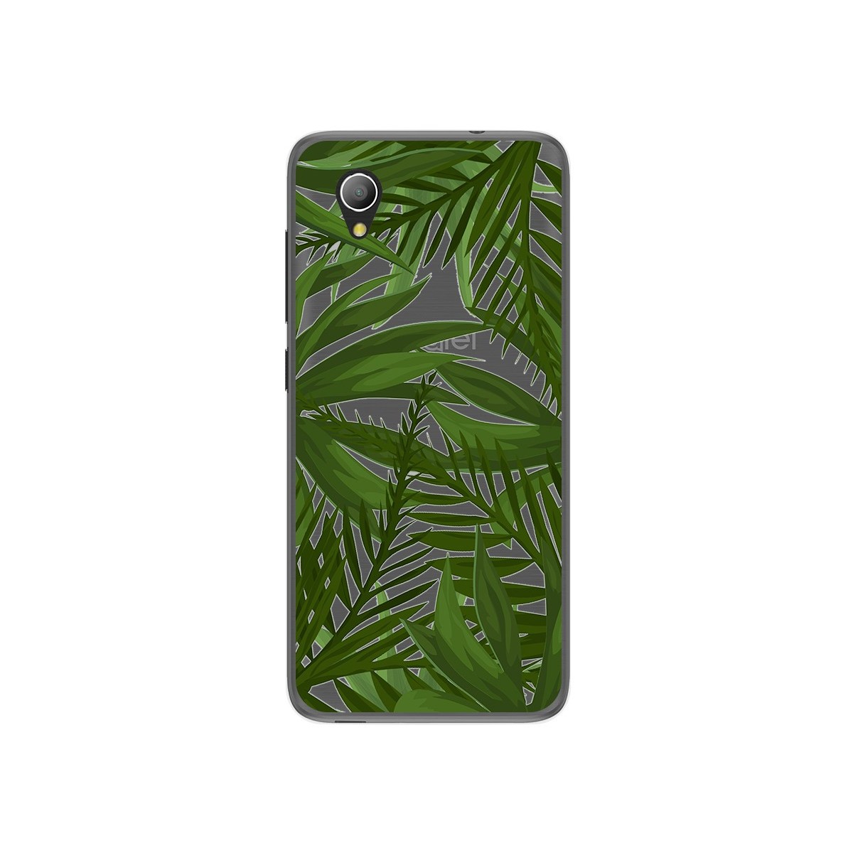 Funda Gel Transparente para Alcatel 1 2019 diseño Jungla Dibujos