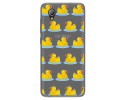 Funda Gel Transparente para Alcatel 1 2019 diseño Pato Dibujos