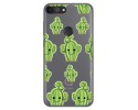Funda Gel Transparente para Alcatel 1S 2019 diseño Cactus Dibujos