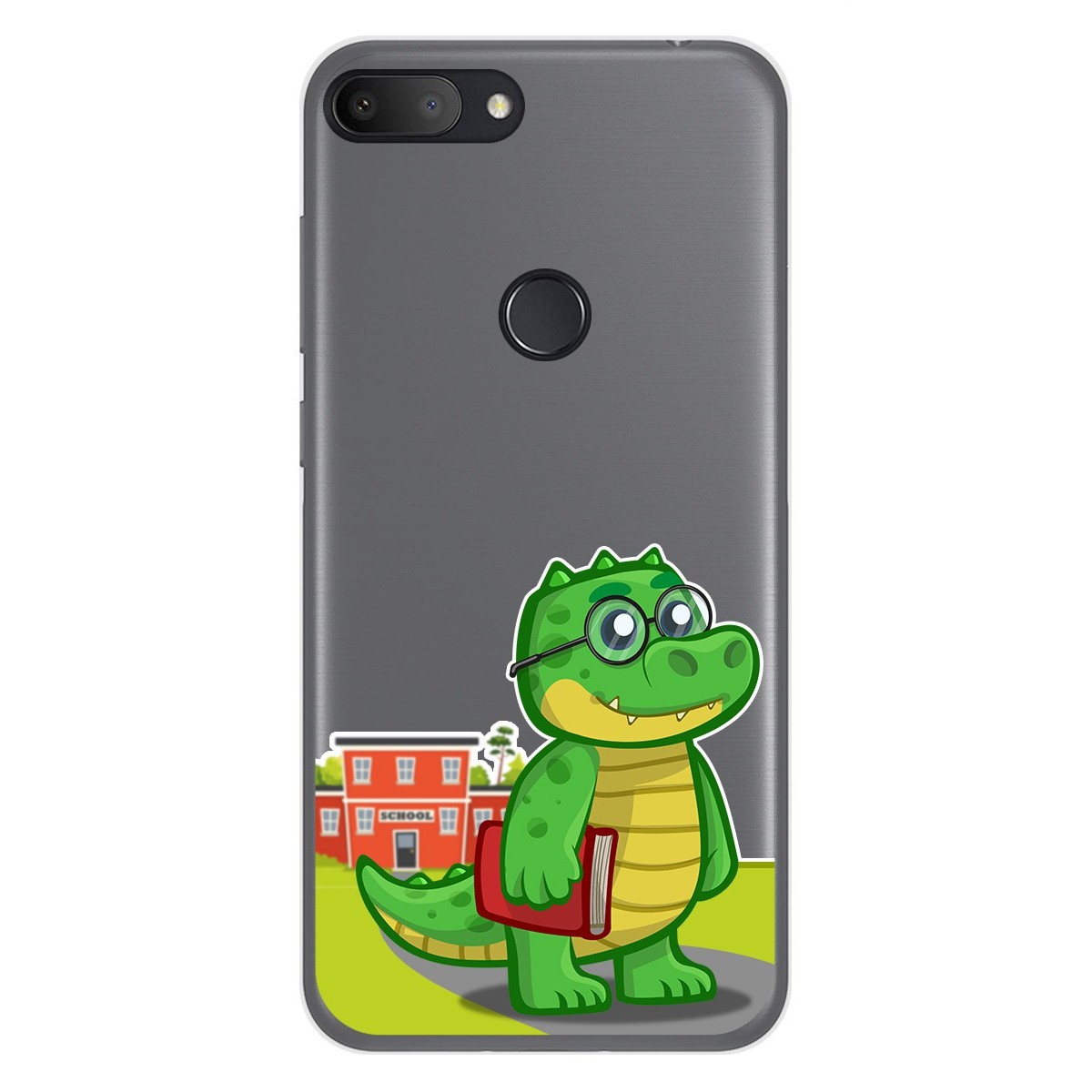 Funda Gel Transparente para Alcatel 1S 2019 diseño Coco Dibujos