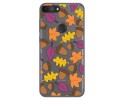 Funda Gel Transparente para Alcatel 1S 2019 diseño Otoño Dibujos