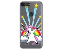 Funda Gel Transparente para Alcatel 1S 2019 diseño Unicornio Dibujos