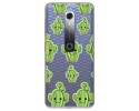 Funda Gel Transparente para Vodafone Smart N10 diseño Cactus Dibujos