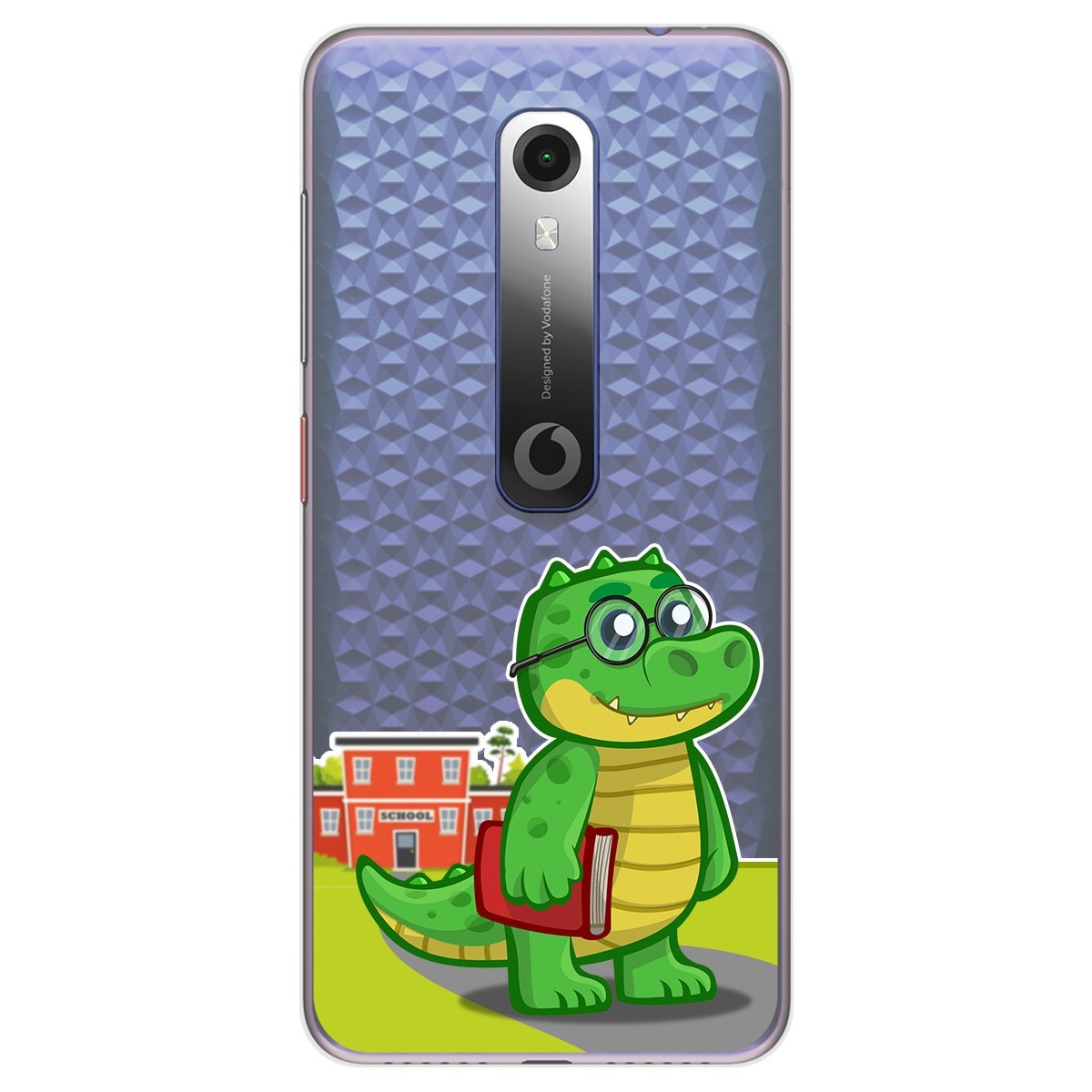 Funda Gel Transparente para Vodafone Smart N10 diseño Coco Dibujos