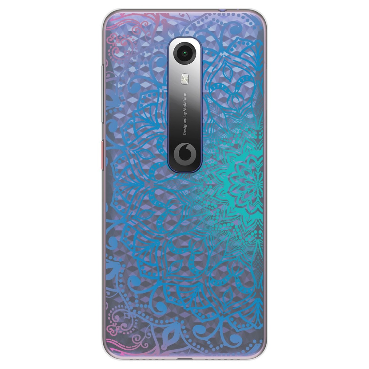 Funda Gel Transparente para Vodafone Smart N10 diseño Mandala Dibujos