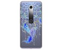 Funda Gel Transparente para Vodafone Smart N10 diseño Plumas Dibujos