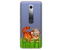 Funda Gel Transparente para Vodafone Smart N10 diseño Tigre Dibujos