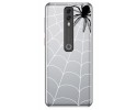Funda Gel Transparente para Vodafone Smart V10 diseño Araña Dibujos