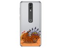 Funda Gel Transparente para Vodafone Smart V10 diseño Bufalo Dibujos