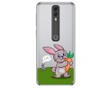 Funda Gel Transparente para Vodafone Smart V10 diseño Conejo Dibujos
