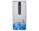 Funda Gel Transparente para Vodafone Smart V10 diseño Hipo Dibujos