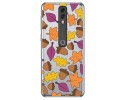 Funda Gel Transparente para Vodafone Smart V10 diseño Otoño Dibujos