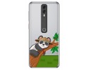 Funda Gel Transparente para Vodafone Smart V10 diseño Panda Dibujos