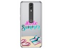 Funda Gel Transparente para Vodafone Smart V10 diseño Summer Dibujos