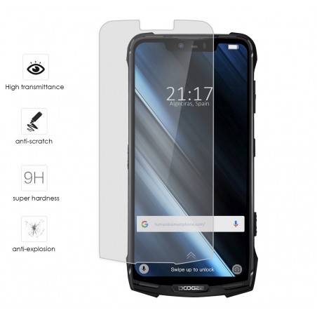Protector Cristal Templado para Doogee S90 Vidrio
