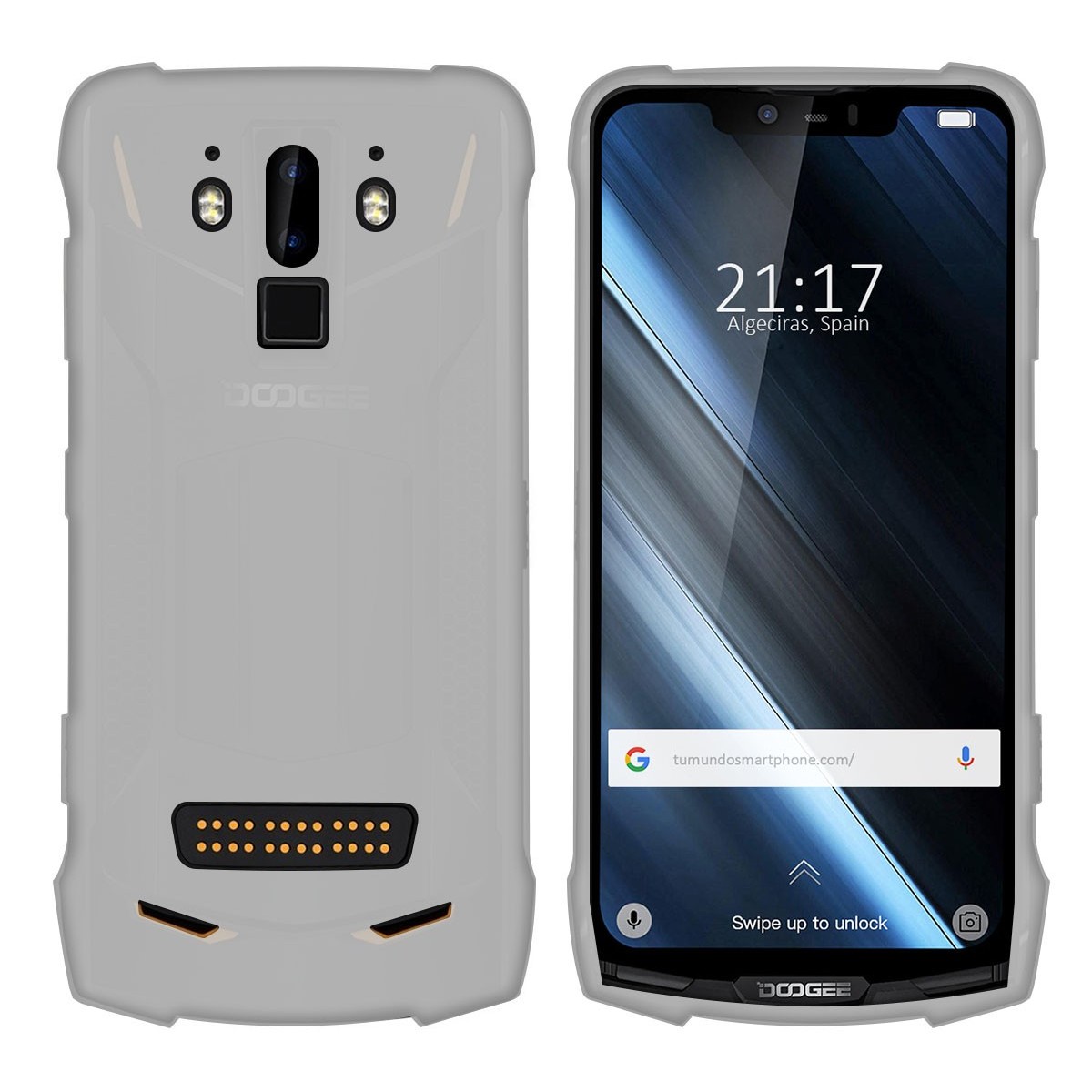 Funda Gel Tpu para Doogee S90 Color Transparente