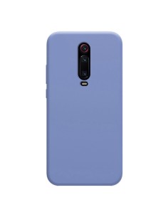 Funda Silicona Líquida Ultra Suave para Xiaomi Mi 9T / Mi 9T Pro color Azul Celeste