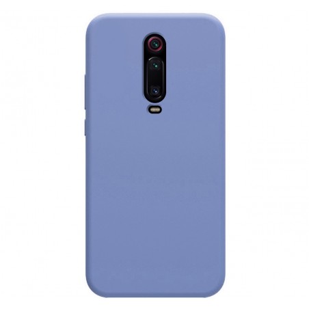 Funda Silicona Líquida Ultra Suave para Xiaomi Mi 9T / Mi 9T Pro color Azul Celeste