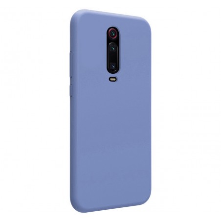 Funda Silicona Líquida Ultra Suave para Xiaomi Mi 9T / Mi 9T Pro color Azul Celeste