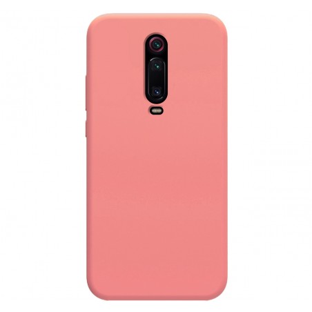 Funda Silicona Líquida Ultra Suave para Xiaomi Mi 9T / Mi 9T Pro color Rosa
