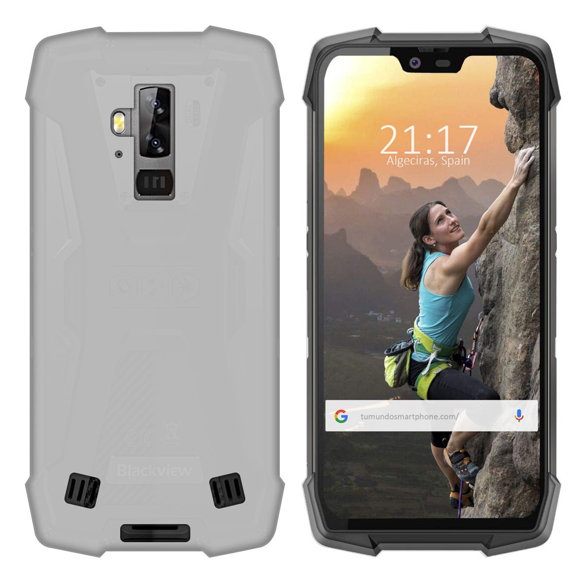 Funda Gel Tpu para Blackview BV9700 Pro Color Transparente