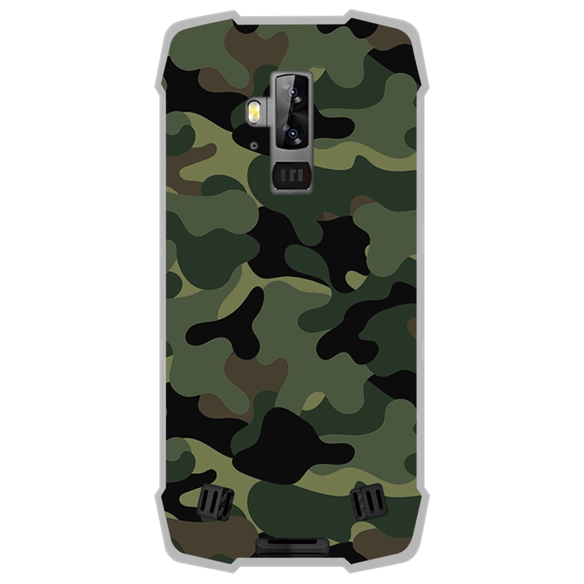 Funda Gel Tpu para Blackview BV9700 Pro diseño Camuflaje Dibujos