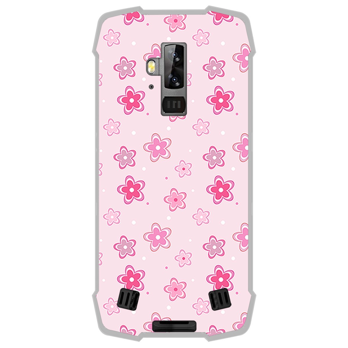 Funda Gel Tpu para Blackview BV9700 Pro diseño Flores Dibujos