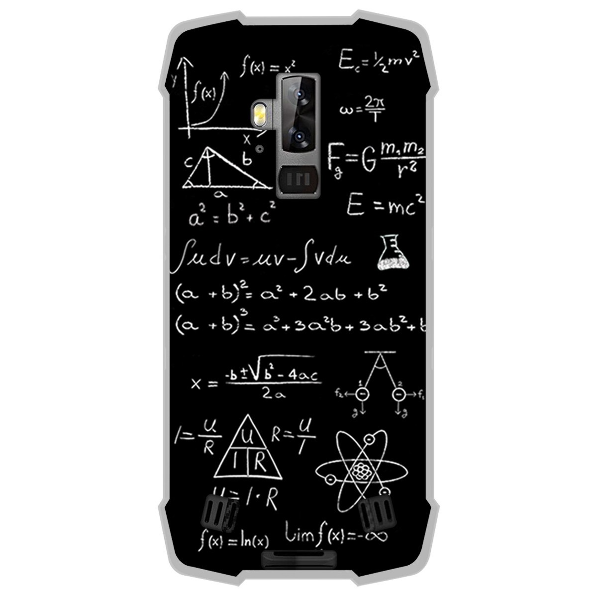 Funda Gel Tpu para Blackview BV9700 Pro diseño Formulas Dibujos