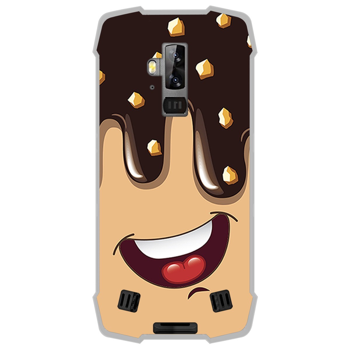 Funda Gel Tpu para Blackview BV9700 Pro diseño Helado Chocolate Dibujos