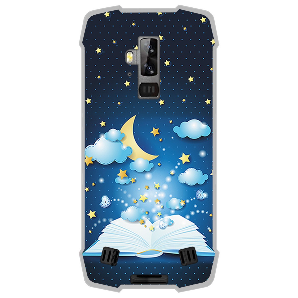 Funda Gel Tpu para Blackview BV9700 Pro diseño Libro Cuentos Dibujos