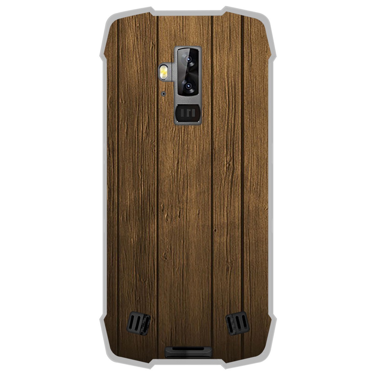 Funda Gel Tpu para Blackview BV9700 Pro diseño Madera Dibujos