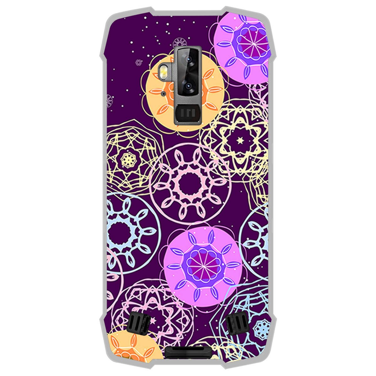Funda Gel Tpu para Blackview BV9700 Pro diseño Radial Dibujos