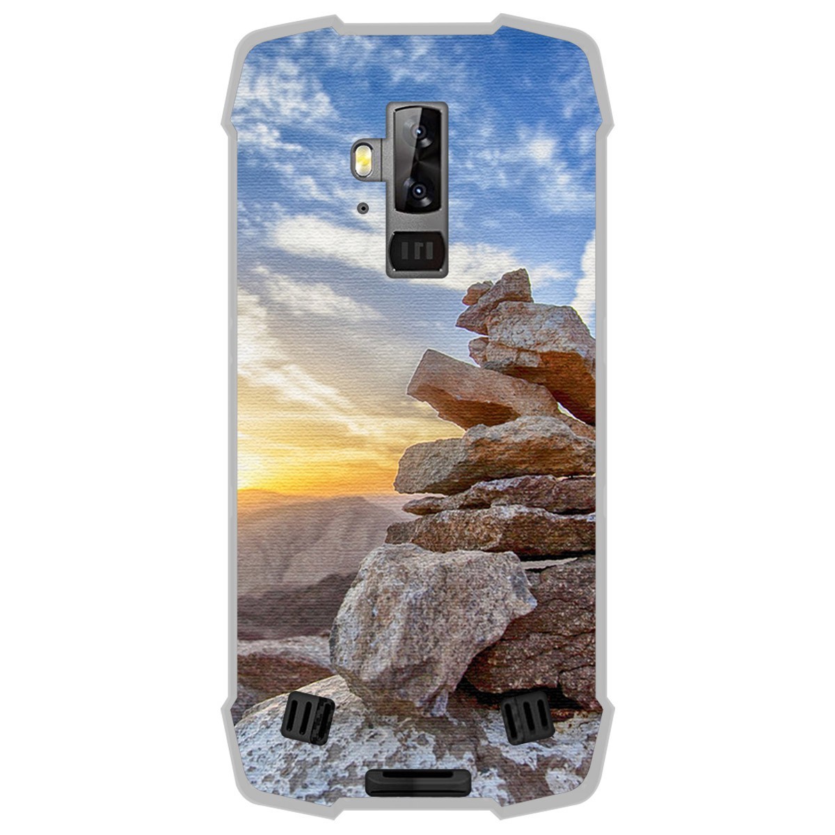 Funda Gel Tpu para Blackview BV9700 Pro diseño Sunset Dibujos