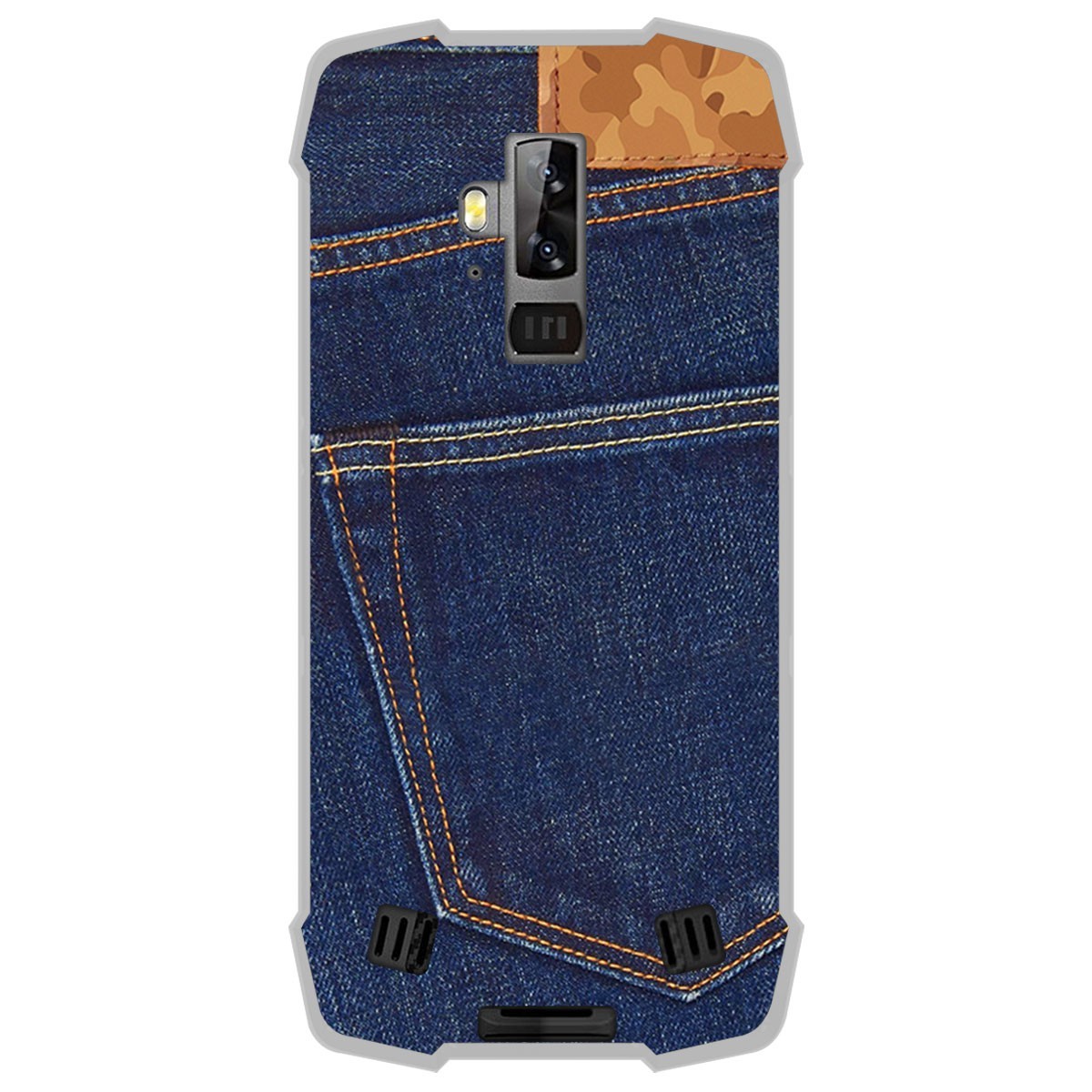 Funda Gel Tpu para Blackview BV9700 Pro diseño Vaquero Dibujos