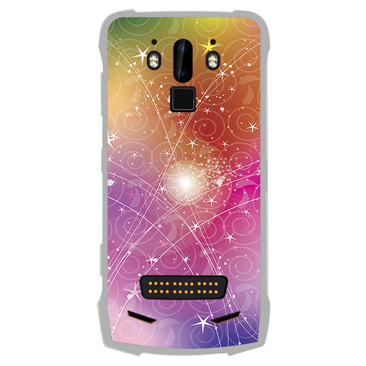 Funda Gel Tpu para Doogee S90 diseño Abstracto Dibujos