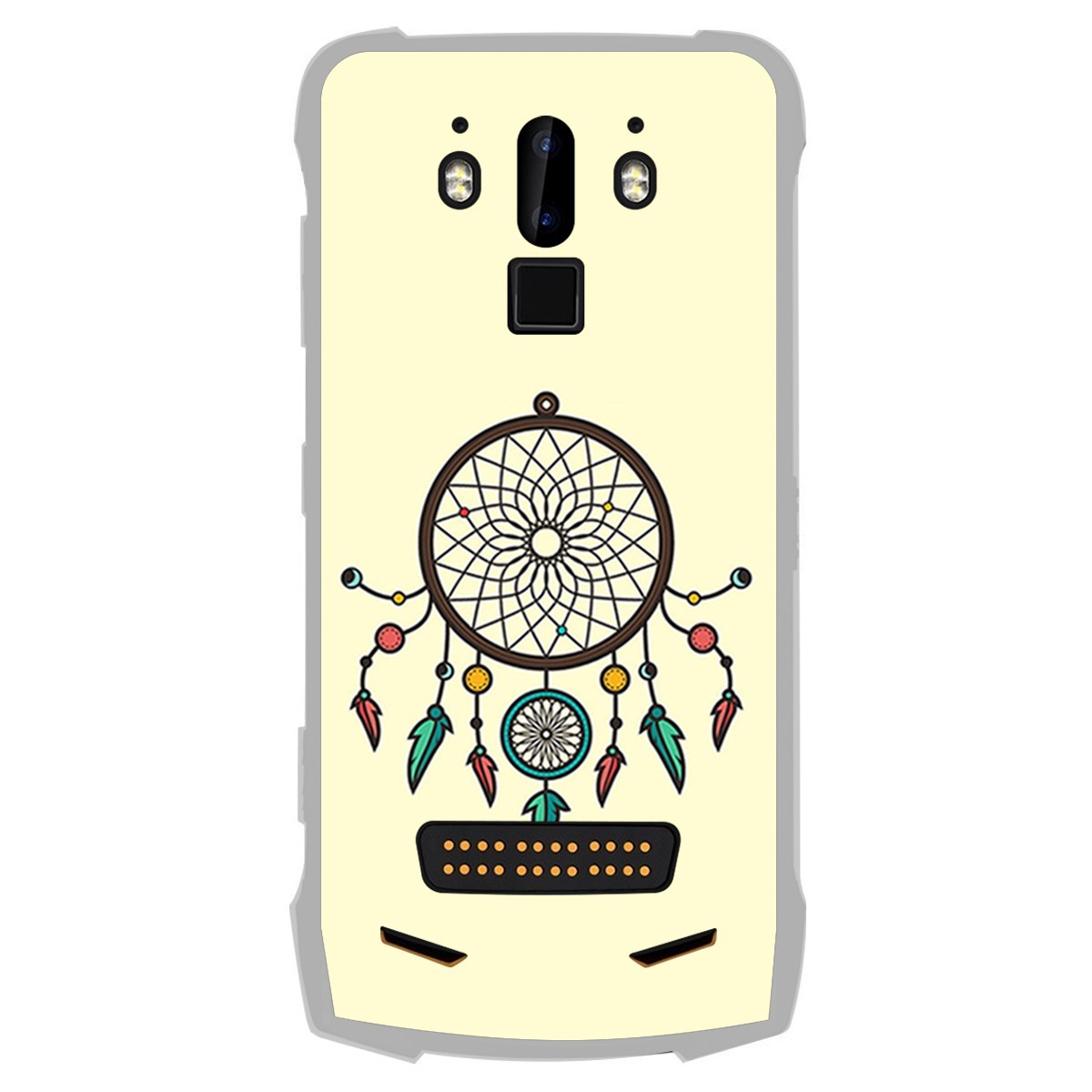 Funda Gel Tpu para Doogee S90 diseño Atrapasueños Dibujos