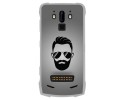 Funda Gel Tpu para Doogee S90 diseño Barba Dibujos