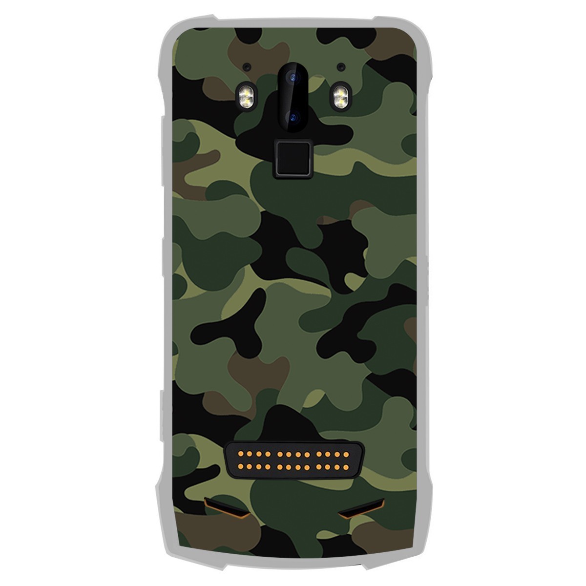 Funda Gel Tpu para Doogee S90 diseño Camuflaje Dibujos