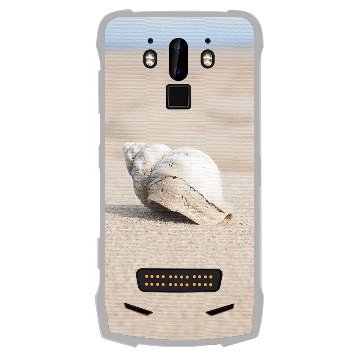 Funda Gel Tpu para Doogee S90 diseño Concha Dibujos