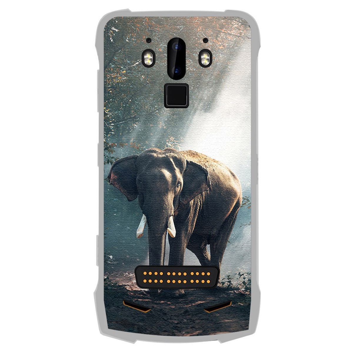 Funda Gel Tpu para Doogee S90 diseño Elefante Dibujos